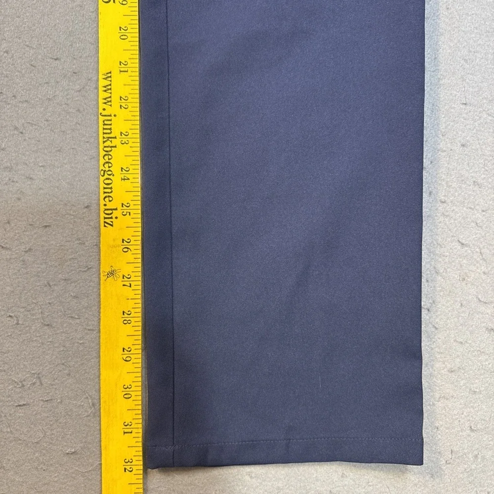 Mizzen Main Pants Men 34x32 Blue Baron Trim Performance Chino Straight GOLF